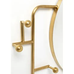 Garderobe murale Tristan Miroir Ø65cm