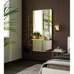 Garderobe murale Tristan Miroir 150x76cm