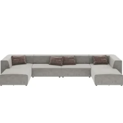 Grand canapé d angles Infinity Malibu gris
