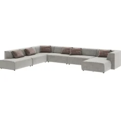 Grand canapé d angles Infinity Miami gris
