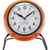 Horloge à poser Mio orange 21cm