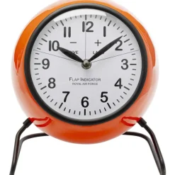 Horloge à poser Mio orange 21cm