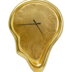 Horloge murale Big Drop doré 92x127cm