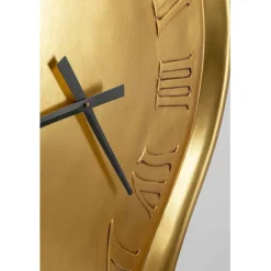 Horloge murale Big Drop doré 92x127cm