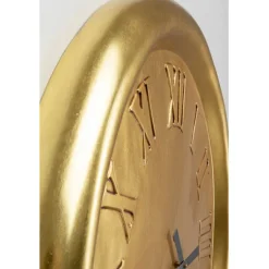 Horloge murale Big Drop doré 92x127cm