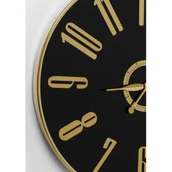 Horloge murale Casino noir Ø76cm