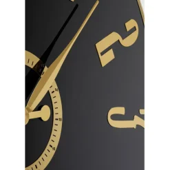 Horloge murale Casino noir Ø76cm