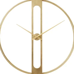 Horloge murale Clip Gold Ø107cm