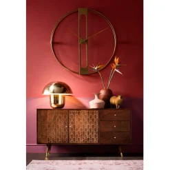 Horloge murale Clip Gold Ø107cm
