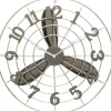 Horloge murale Fan Blade Ø61cm