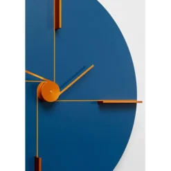 Horloge murale Felice bleu Ø30cm