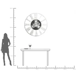 Horloge murale Gear Ø 120cm