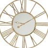 Horloge murale Giant doré Ø120cm
