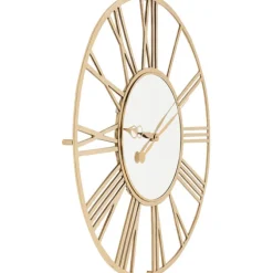 Horloge murale Giant doré Ø120cm