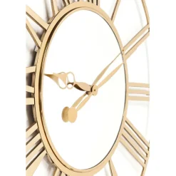 Horloge murale Giant doré Ø120cm