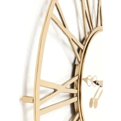 Horloge murale Giant doré Ø120cm