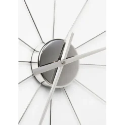 Horloge murale Like Umbrella Balls chromé