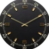 Horloge murale Milk Bar noir Ø60cm
