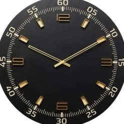 Horloge murale Milk Bar noir Ø60cm