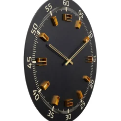 Horloge murale Milk Bar noir Ø60cm