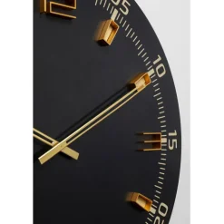 Horloge murale Milk Bar noir Ø60cm