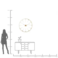 Horloge murale Visible Sticks Ø92cm