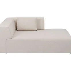 Infinity Elements méridienne droite crème 182cm