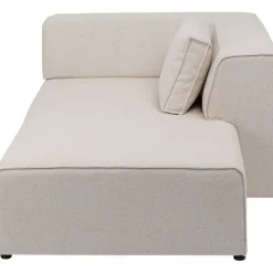 Infinity Elements méridienne droite crème 182cm