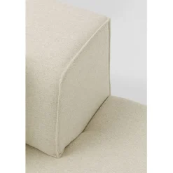Infinity Elements méridienne droite crème 182cm