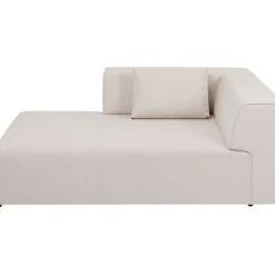 Infinity Elements méridienne gauche crème 182cm