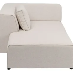 Infinity Elements méridienne gauche crème 182cm