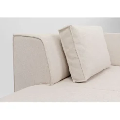 Infinity Elements méridienne gauche crème 182cm