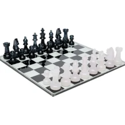Jeu d échecs Chess transparent 60x60cm