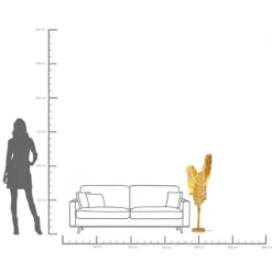 Lampadaire Akile 123cm