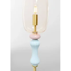 Lampadaire Allegra doré 165cm