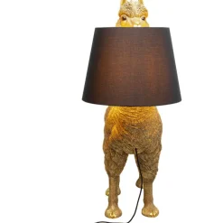 Lampadaire Alpaca doré 108cm