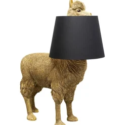 Lampadaire Alpaca doré 108cm