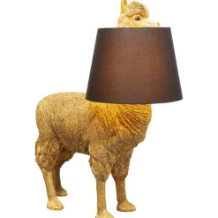 Lampadaire Alpaca doré 108cm