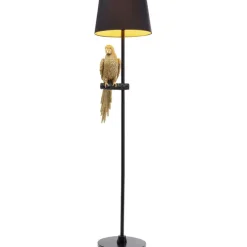 Lampadaire Animal Parrot doré 176cm