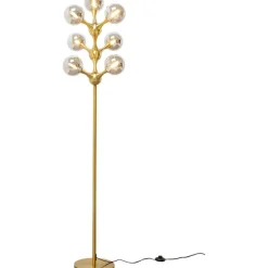 Lampadaire Atomic Balls laiton 174cm