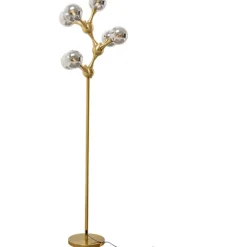 Lampadaire Atomic Balls laiton 174cm
