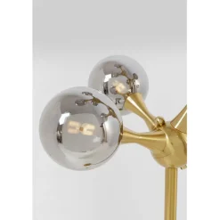 Lampadaire Atomic Balls laiton 174cm