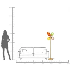 Lampadaire Balloon Dance 160cm
