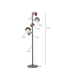 Lampadaire Calotta Antico 5