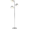 Lampadaire Calotta chrome