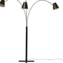 Lampadaire Cappellino noir mat