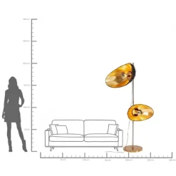 Lampadaire Diva 202cm