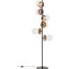Lampadaire Double Bubble cuivre 165cm