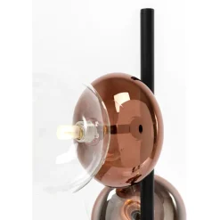 Lampadaire Double Bubble cuivre 165cm