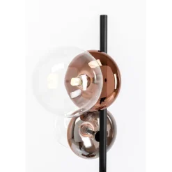 Lampadaire Double Bubble cuivre 165cm
